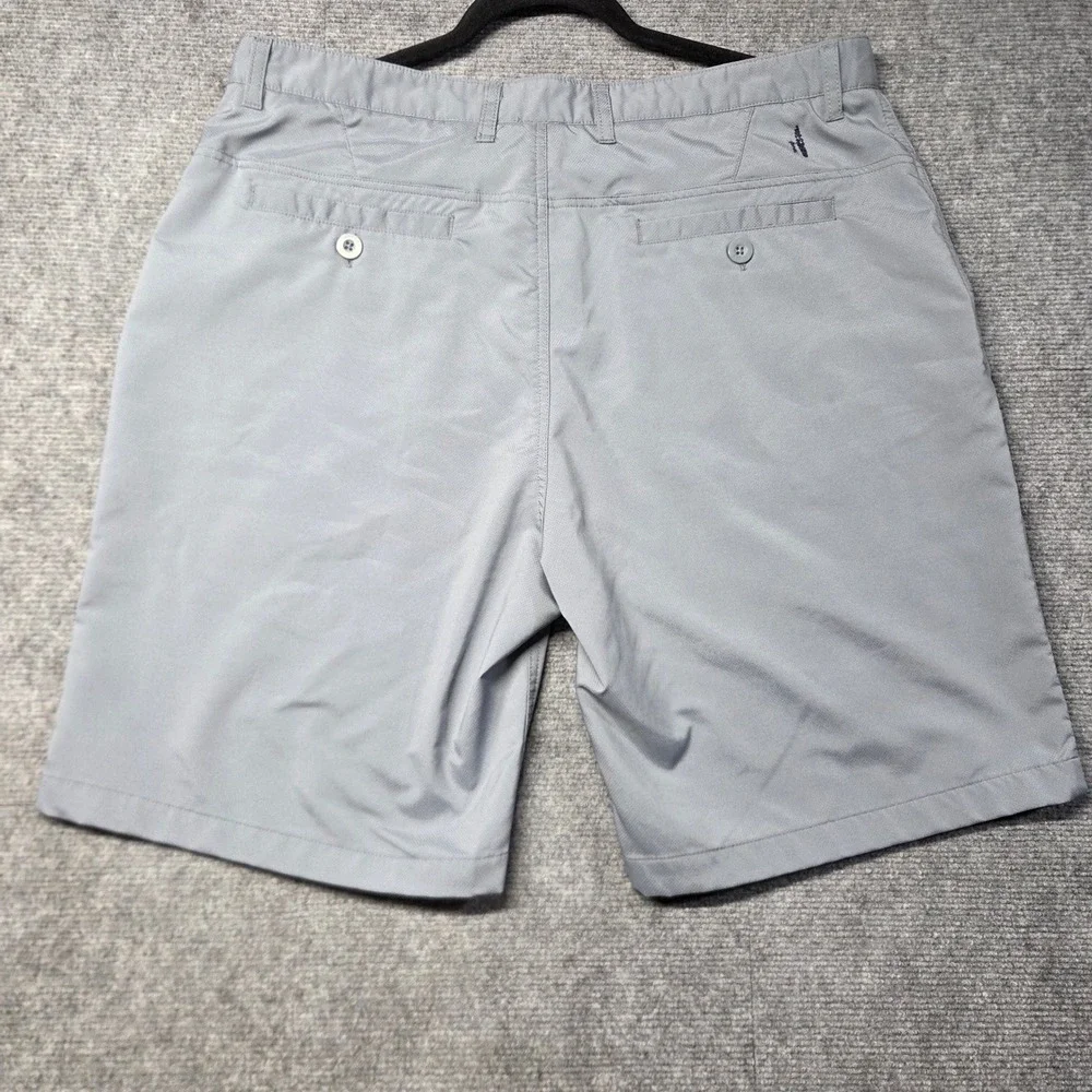 Johnnie-O Prep-Formance Shorts Mens 36 Cloudburst Gray Stretch Golf 9